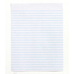 School Smart Composition Paper, No Margin, 8-1/2 x 11 Inches, White, 500 Sheets 085433