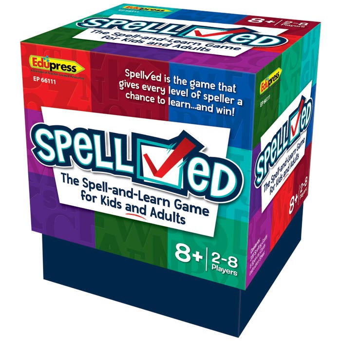 Edupress SpellChecked Card Game