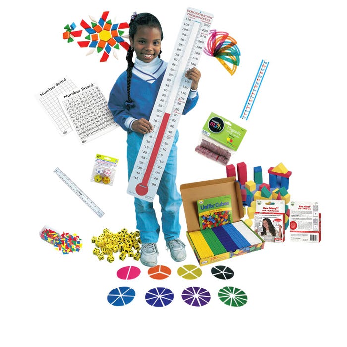 Grade 4 Math Manipulatives Bundle