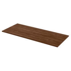 Lorell Quadro Sit Stand Station Laminate Tabletop, 72 x 30 Inches, Cherry