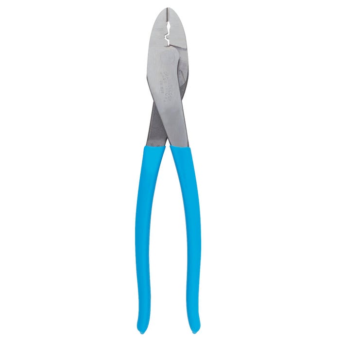 Channel Lock Wire Stipping and Crimping Plier, 9-1/2 in, Comfort Grip Handle, Blue