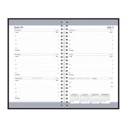 House of Doolittle Weekly Academic Planner with Black Embossed Cover, July 2026 to July 2027, 5 x 8 Inches