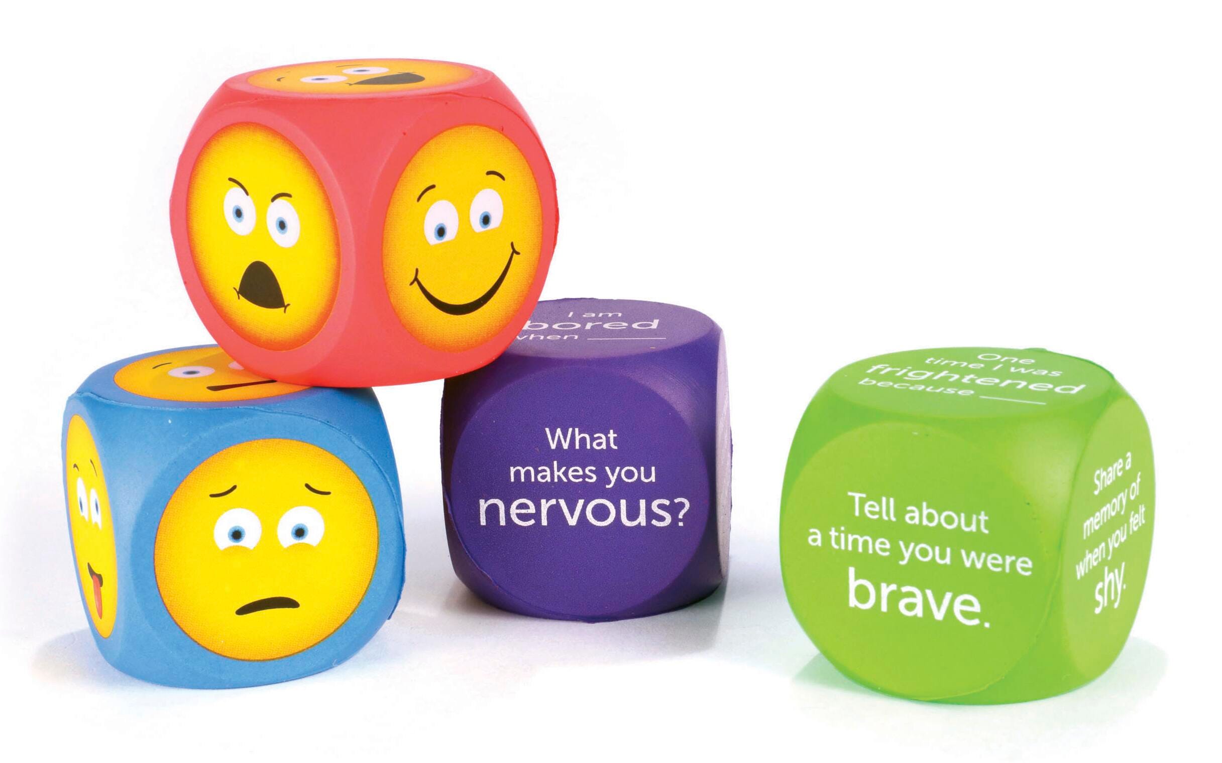 Learning Resources Emoji Cubes, Set of 4 1600761
