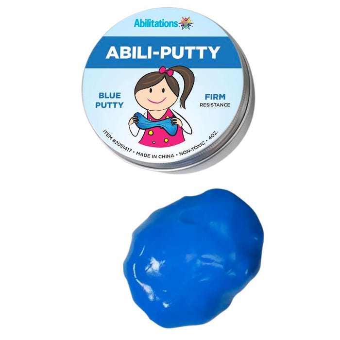 Abilitations Abili-Putty, Firm, 4 Ounces, Blue