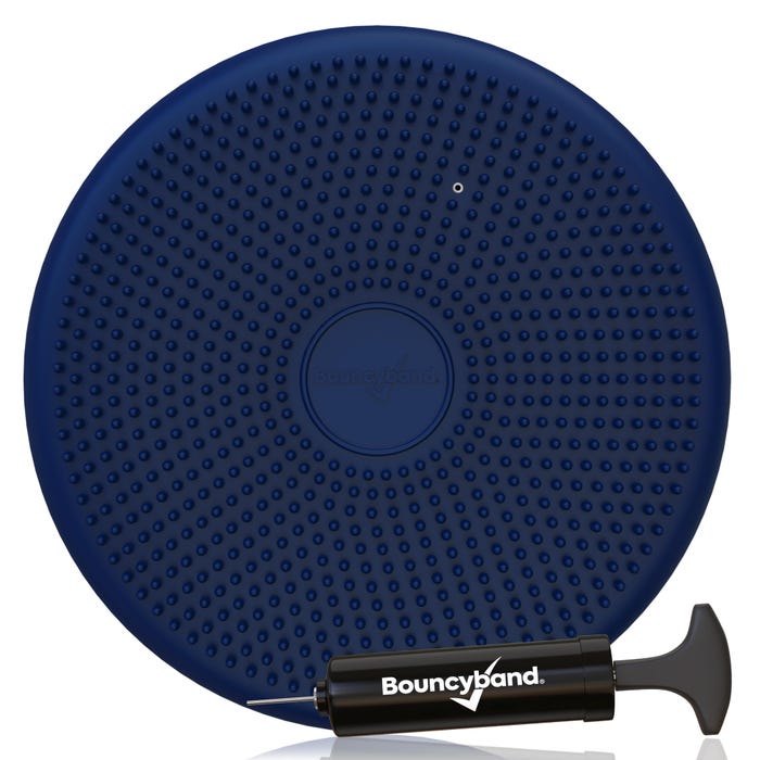 Bouncyband Wiggle Seat Sensory Chair Cushion, 13 Inches, Blue 2120581