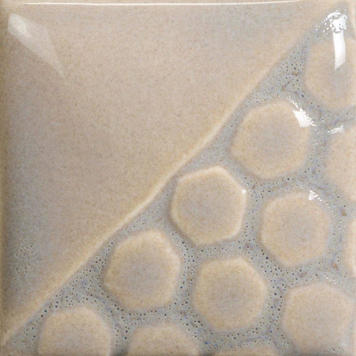 Mayco Elements Glaze, EL-101 Oyster Shell, Semi-Opaque, Pint