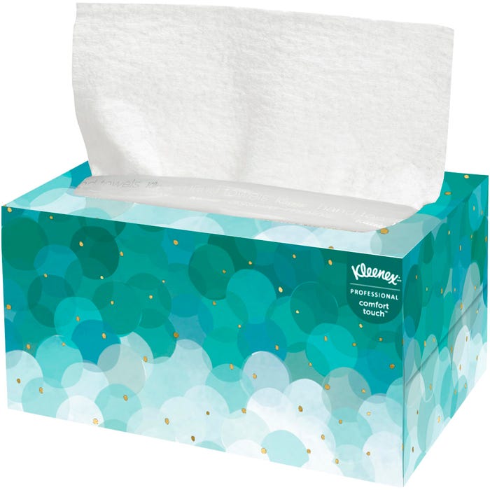 Kleenex Ultra Soft Pop-Up Box Hand Towels, White, Box of 70