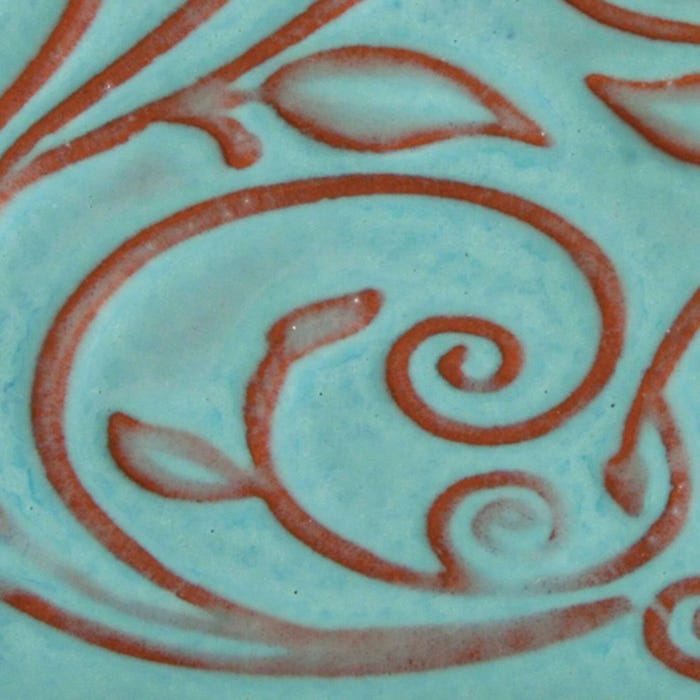 AMACO Opalescent Glaze, O-20 Bluebell, Opaque, Pint