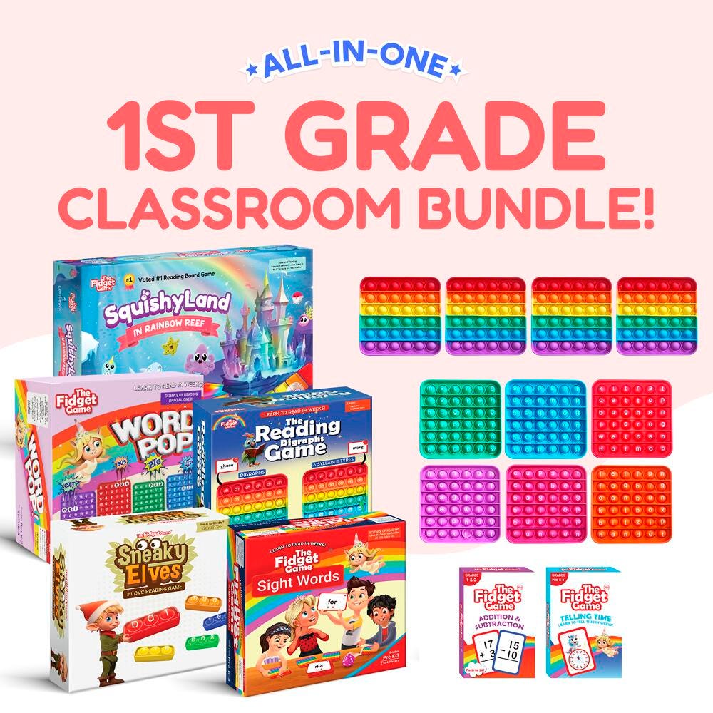 Image for The Fidget Game 1st Grade Classroom Bundle from School Specialty