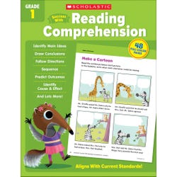 Scholastic Workbook Success With Reading Comprehension, Grade 1, Item Number 2098734