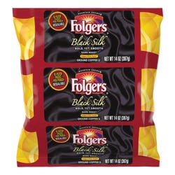 Folgers Black Silk Ground Coffee Filter Packs Ground, 1.4 oz, Pack of 40, Item Number 1563733