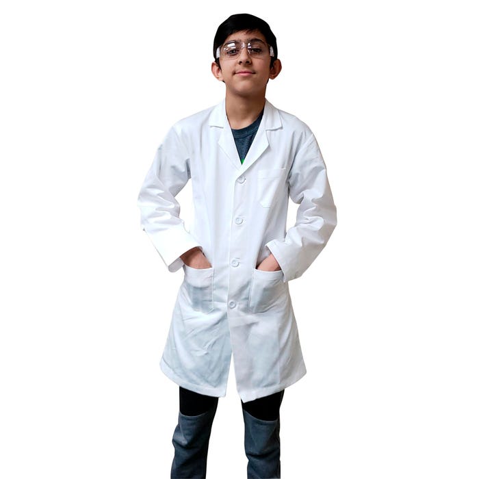 DR Uniforms Kids Lab Coat, Size 12 to 14