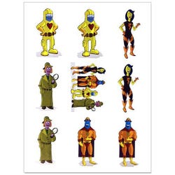 CATCH Character Stickers 2121716