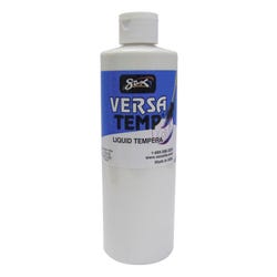 Sax Versatemp Heavy-Bodied Tempera Paint, 1 Pint, White 1440695