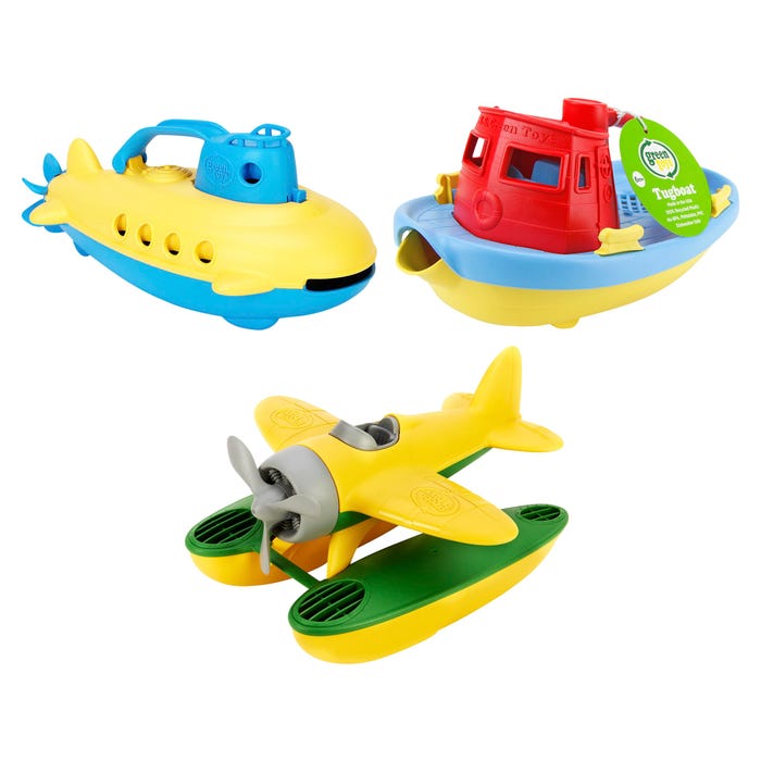 Green Toys Water Vehicles, Set of 3