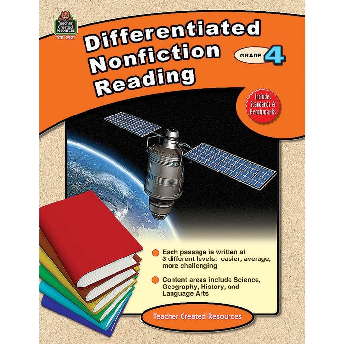 Differentiated Nonfiction Reading Grade 4