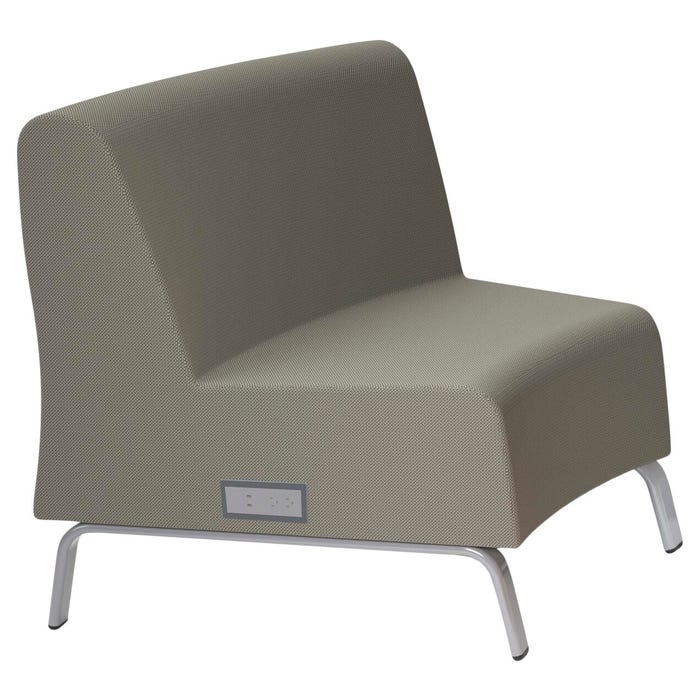 Classroom Select Soft Seating NeoLink 45 Degree Inside Wedge w/Back, 36-1/2 x 32 x 34 Inches