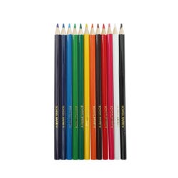 School Smart Colored Pencils, Assorted Colors, Pack of 12 Item Number 245787