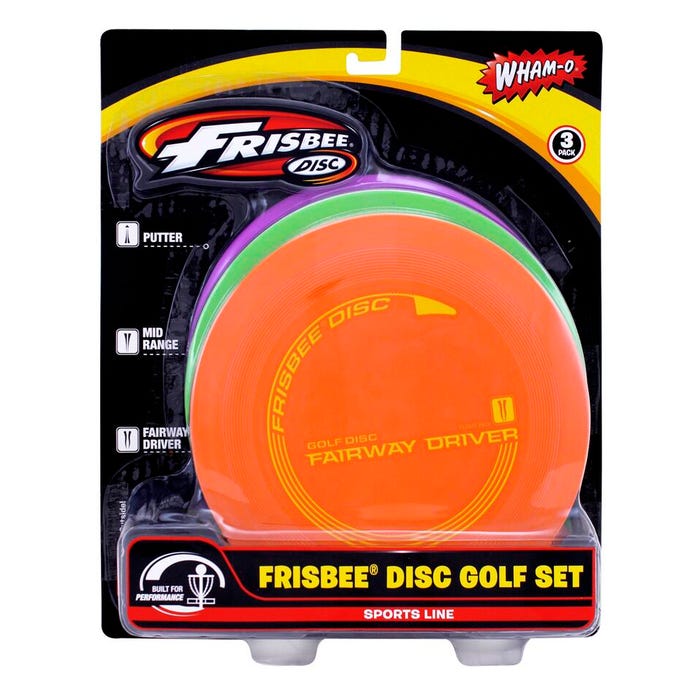 Wham-O Frisbee Flying Disc Golf, Set of 3