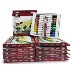 Royal Brush Essentials Watercolor Paint Classroom Assortment, Pack of 216