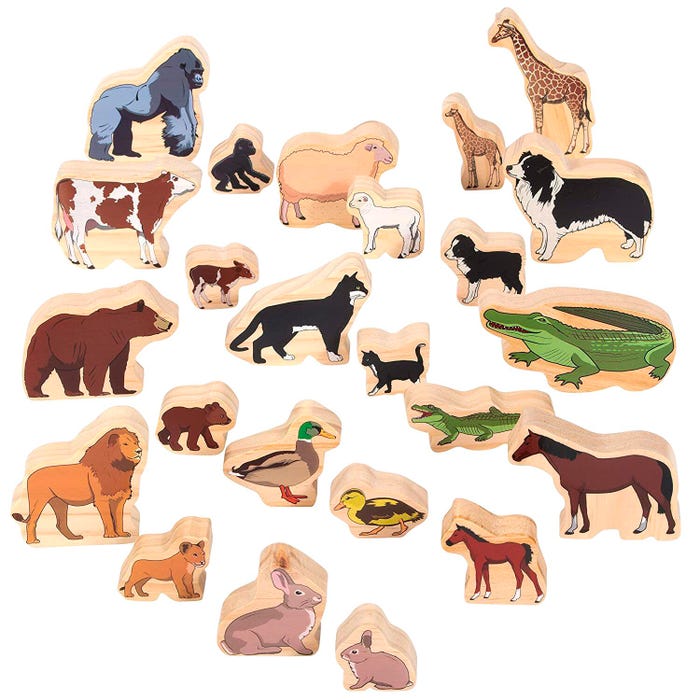 The Freckled Frog Animal Families, Set of 24
