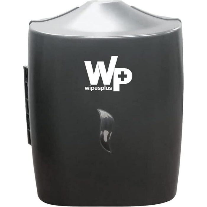 WipesPlus Wall Mount Wipes Dispenser, 13-1/2 Inch, Gray