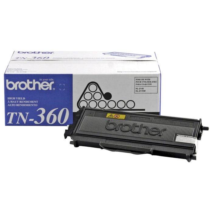 Brother TN360 Ink Toner Cartridge, Black