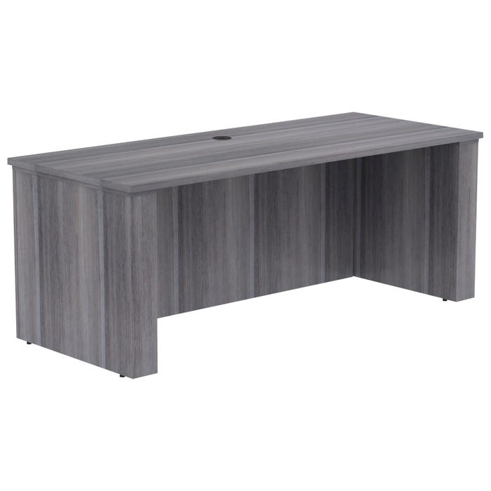 Classroom Select Sit-To-Stand Desk Shell, 72 x 29 x 47 Inches, Weathered Charcoal