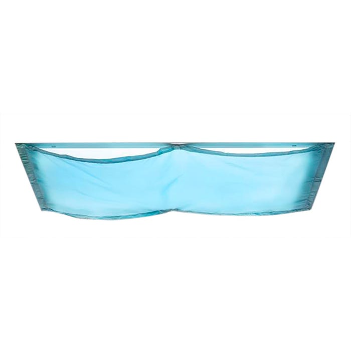 Cozy Shades Softening Light Filters, 54 x 24 Inches, Sky Blue, Pack of 4