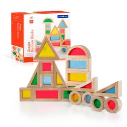 Guidecraft Jr. Rainbow Blocks, Set of 20, Item 1597190