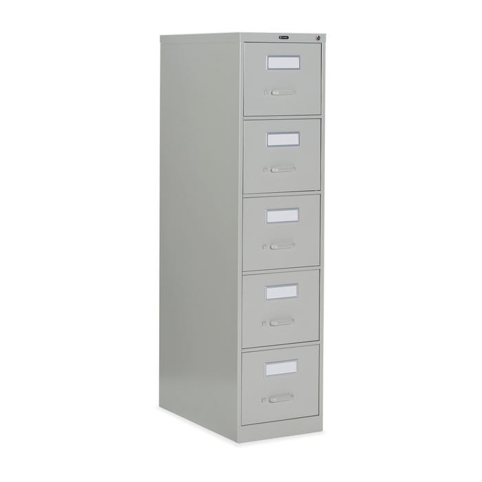 Global 2600 Series 26-1/2 in Deep Legal Size Vertical File Cabinet with Lock