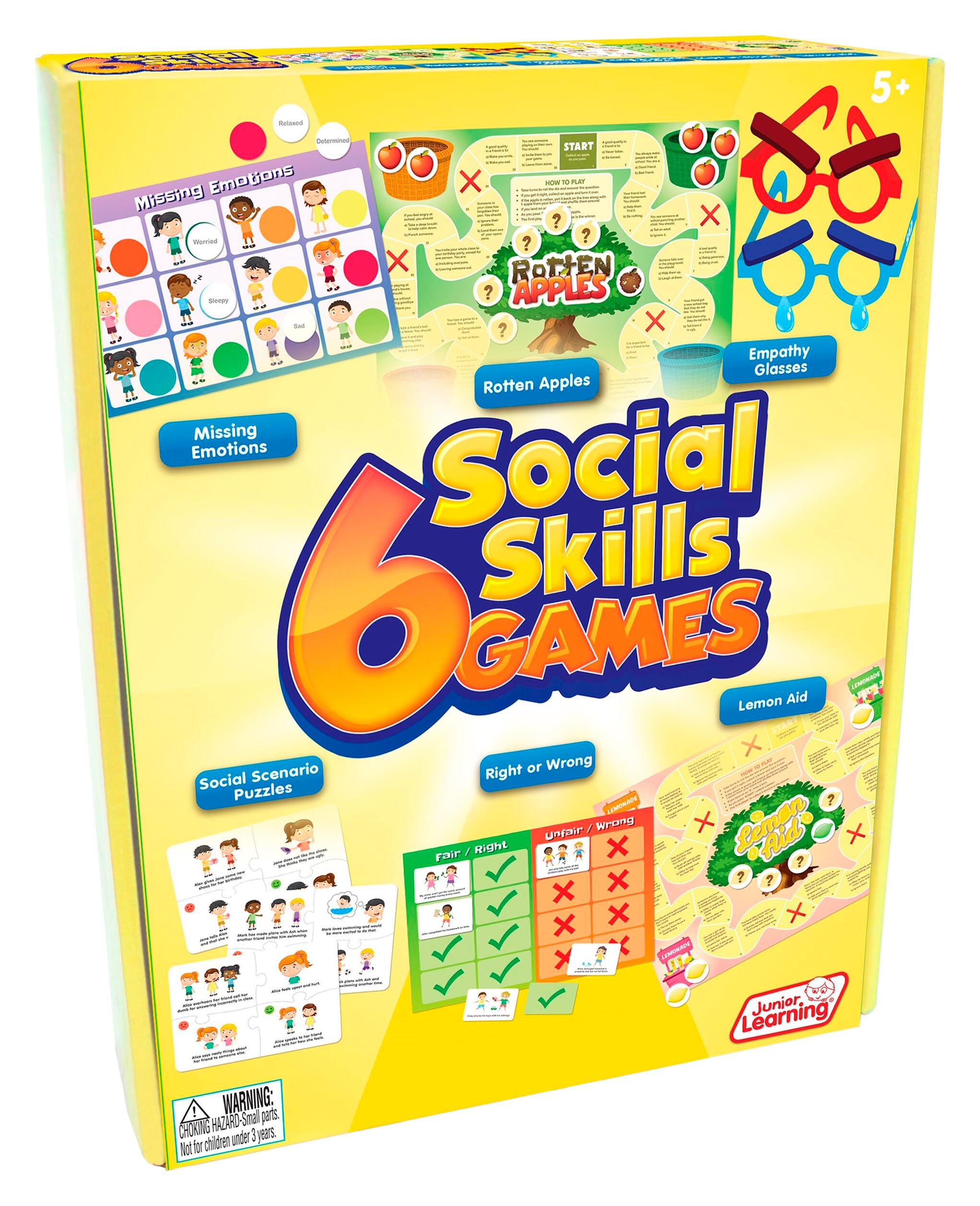 Junior Learning 6 Social Skills Games 2132556