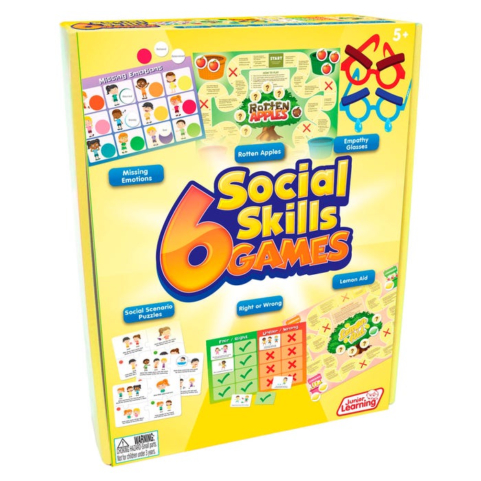 Junior Learning 6 Social Skills Games