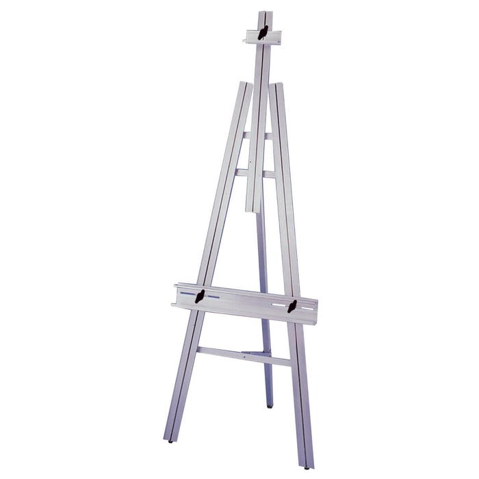 Testrite Visual Folding Traditional Easel, 73 in, Aluminum