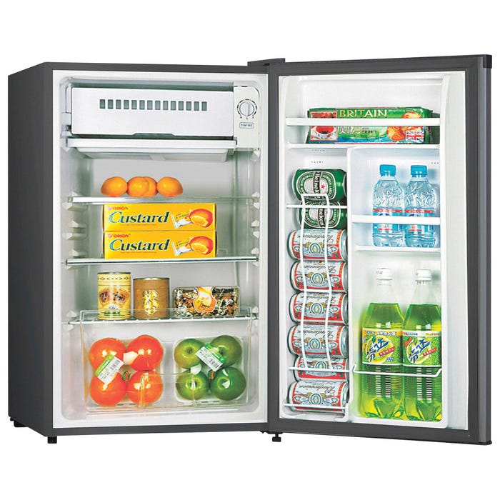 Lorell Refrigerator, 3.3 Cubic Feet, Black