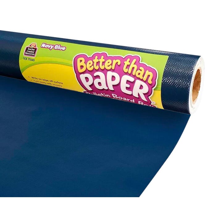 Teacher Created Resources Better Than Paper Bulletin Board Roll, Navy 2132362