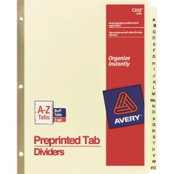 Index Dividers, Item Number 1308204