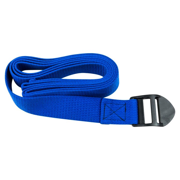 Aeromat Yoga Strap, 1-1/2 Inches x 6 Feet, Blue