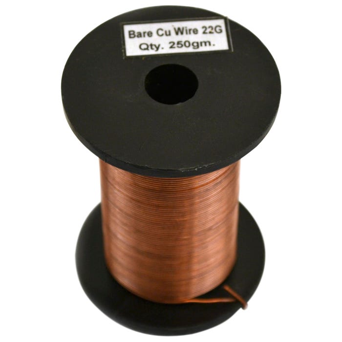 Eisco Labs Bare Copper Wire, 225 Feet