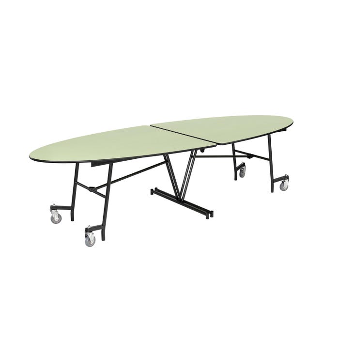 Classroom Select Mobile Table, Elliptical, 10 Feet
