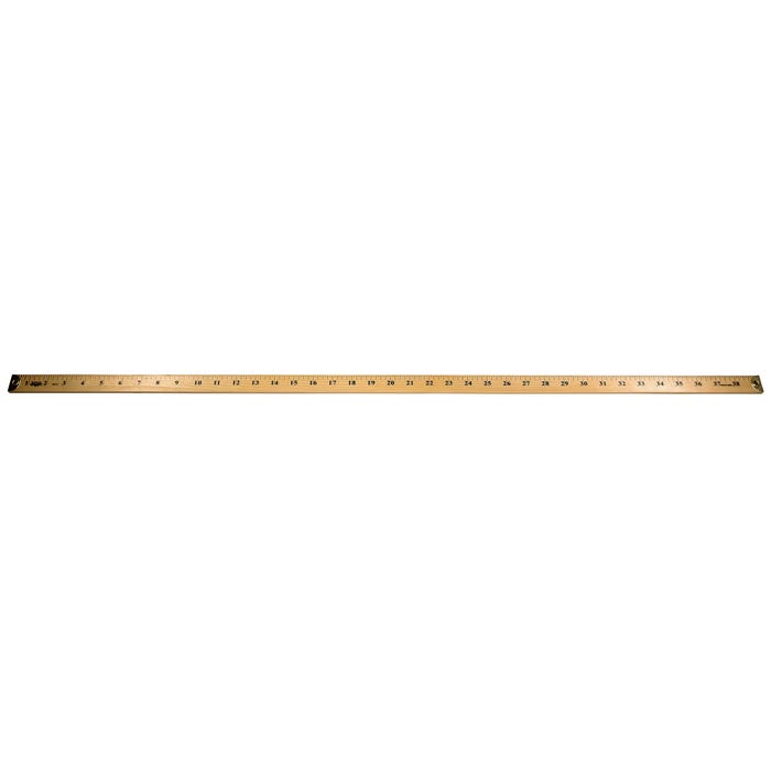 School Smart Meter Stick, Hardwood with Metal Ends