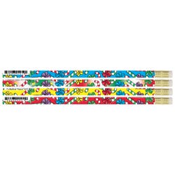 Musgrave Pencil Co. Candy Cane Treats Pencils, Pack of 12