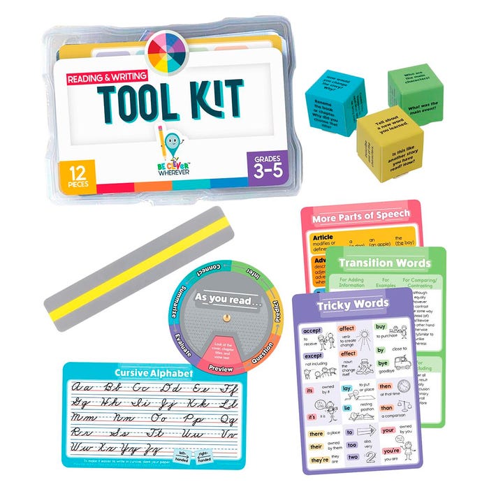 Carson Dellosa Reading & Writing Tool Kit, Grades 3 to 5