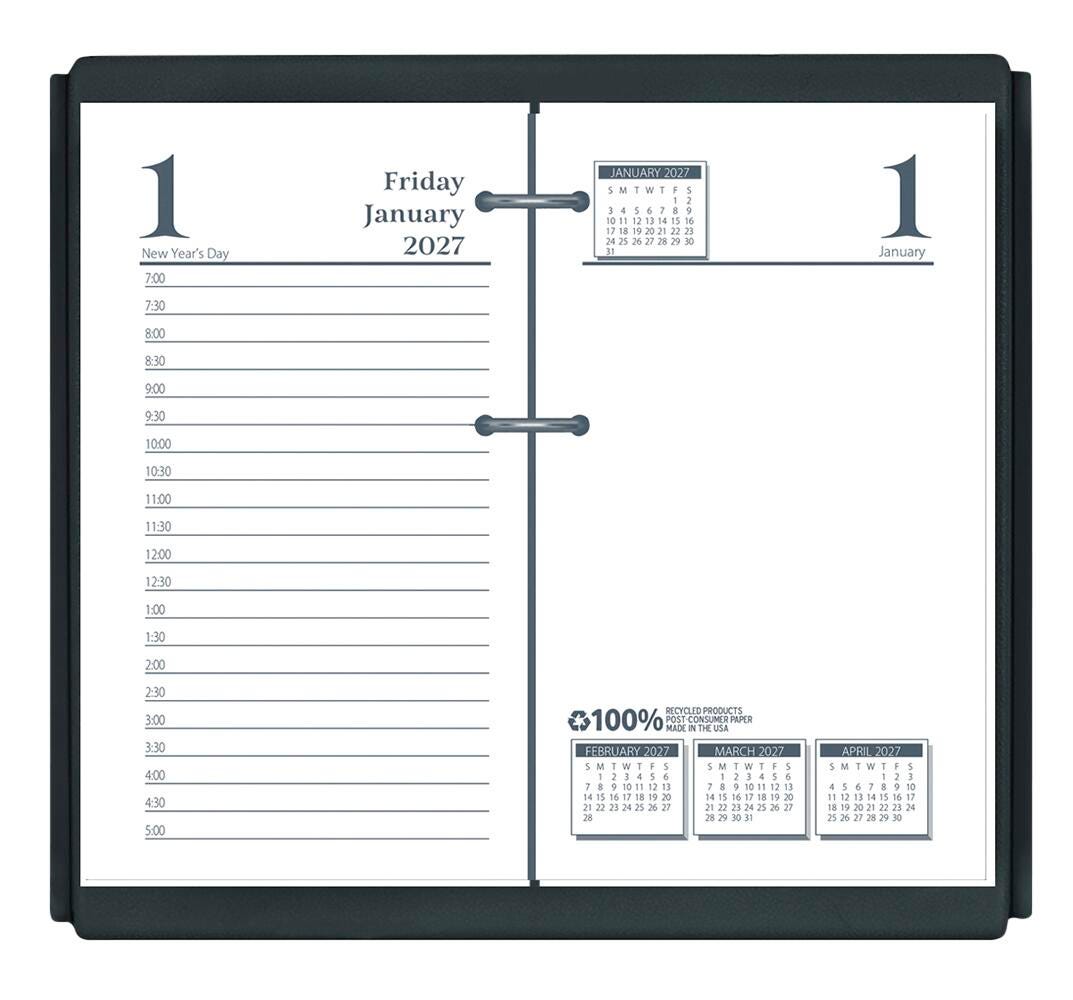 House of Doolittle Daily Desk Top Calendar Refill, January to December 2027, 3-1/2 x 6 Inches
