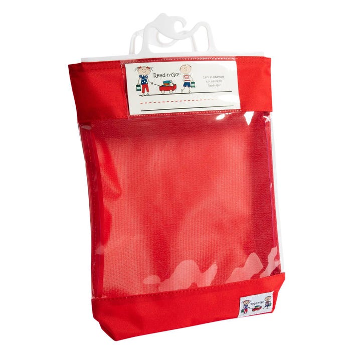 Seat Sack Read-n-Go Book Bag, Classroom Pack of 25, Red
