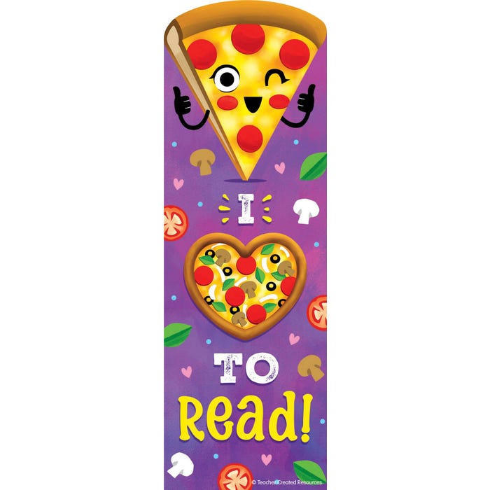 Teacher Created Resources Scented Bookmarks, Pizza, Pack of 30