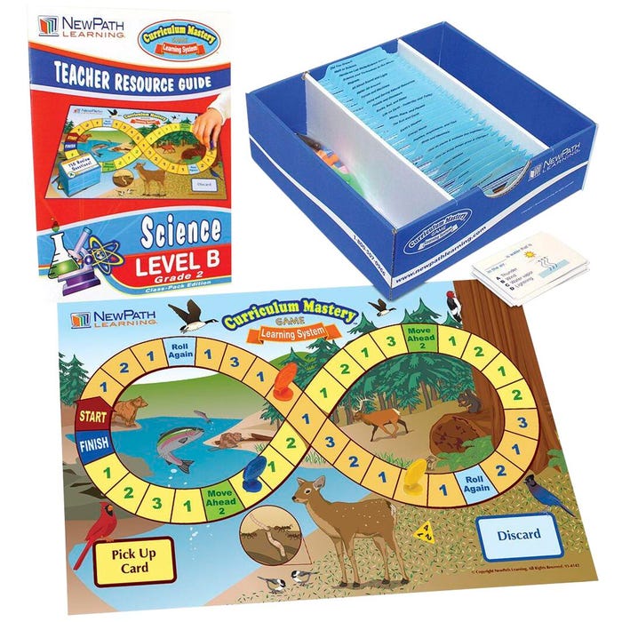 NewPath Learning Science Curriculum Mastery Games Class Pack Edition, Grade 2