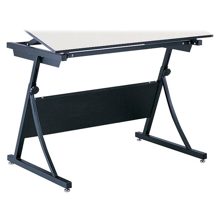 Safco PlanMaster Base, 43 in W X 29-1/2 in D X 29-1/2 - 37-1/2 in, Black, for Use with Adjustable Drafting Table