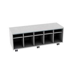 Fleetwood Designer 2.0 Cabinet, Ten Cubbies, No Door, Laminate Back 4001596