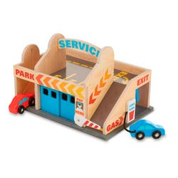 Melissa & Doug Service Station Parking Garage, 3 Pieces 1609504
